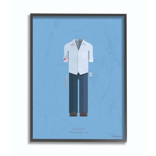 Stupell Industries Dexter Wall Art in Black Frame